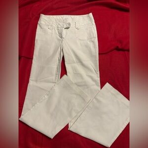 Elegant White Women's Pants